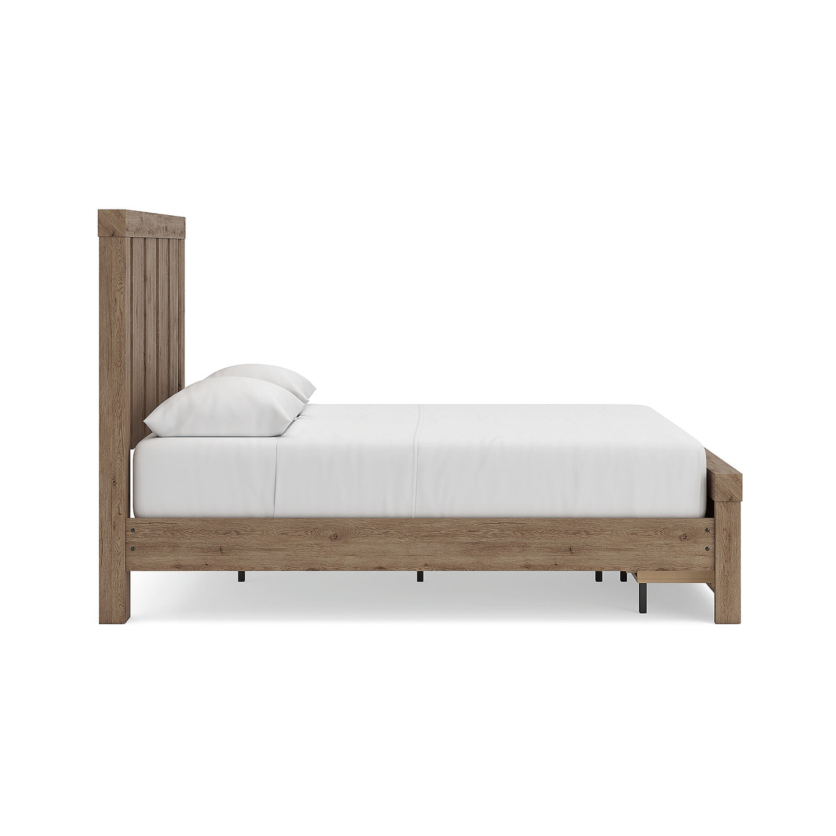 Oliandon Queen Panel Storage Bed (PCB2844-SI) - Image 8