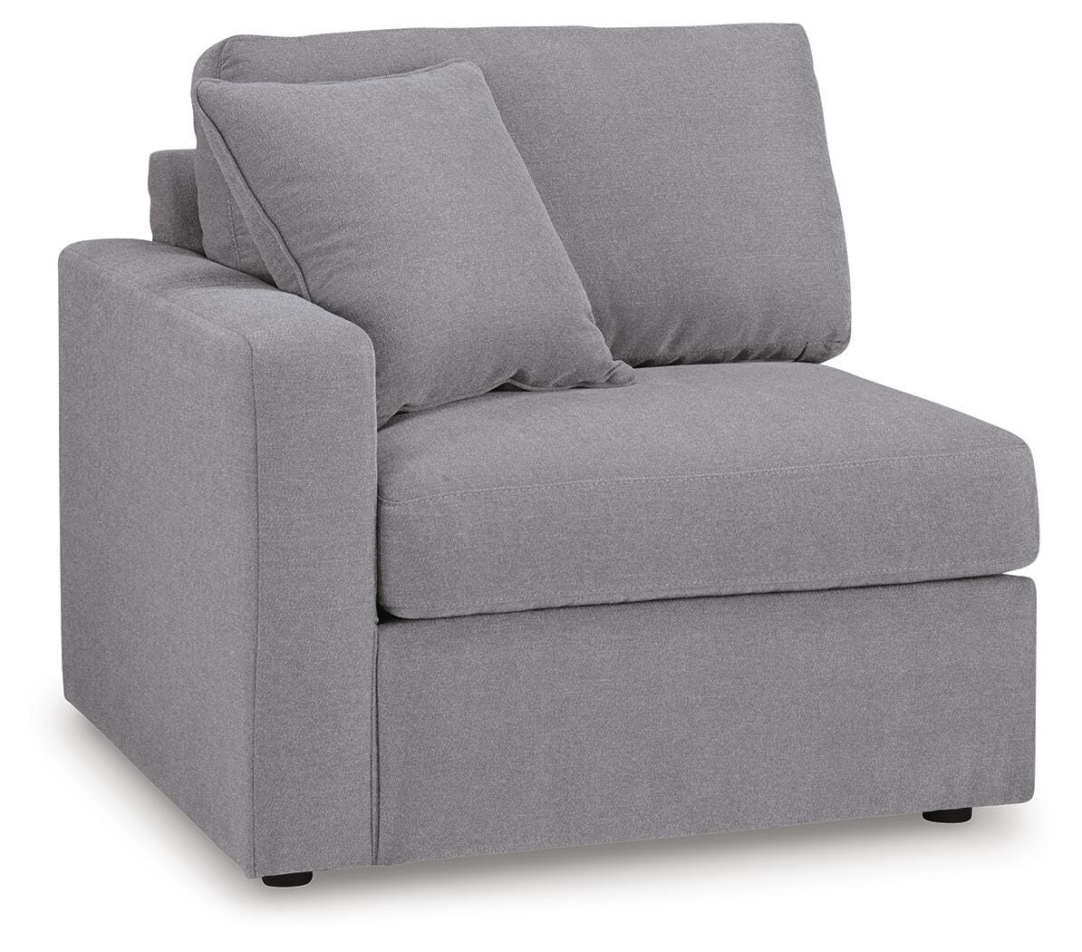 Modmax 4-Piece Sectional and Ottoman (92104-SI) - Image 12