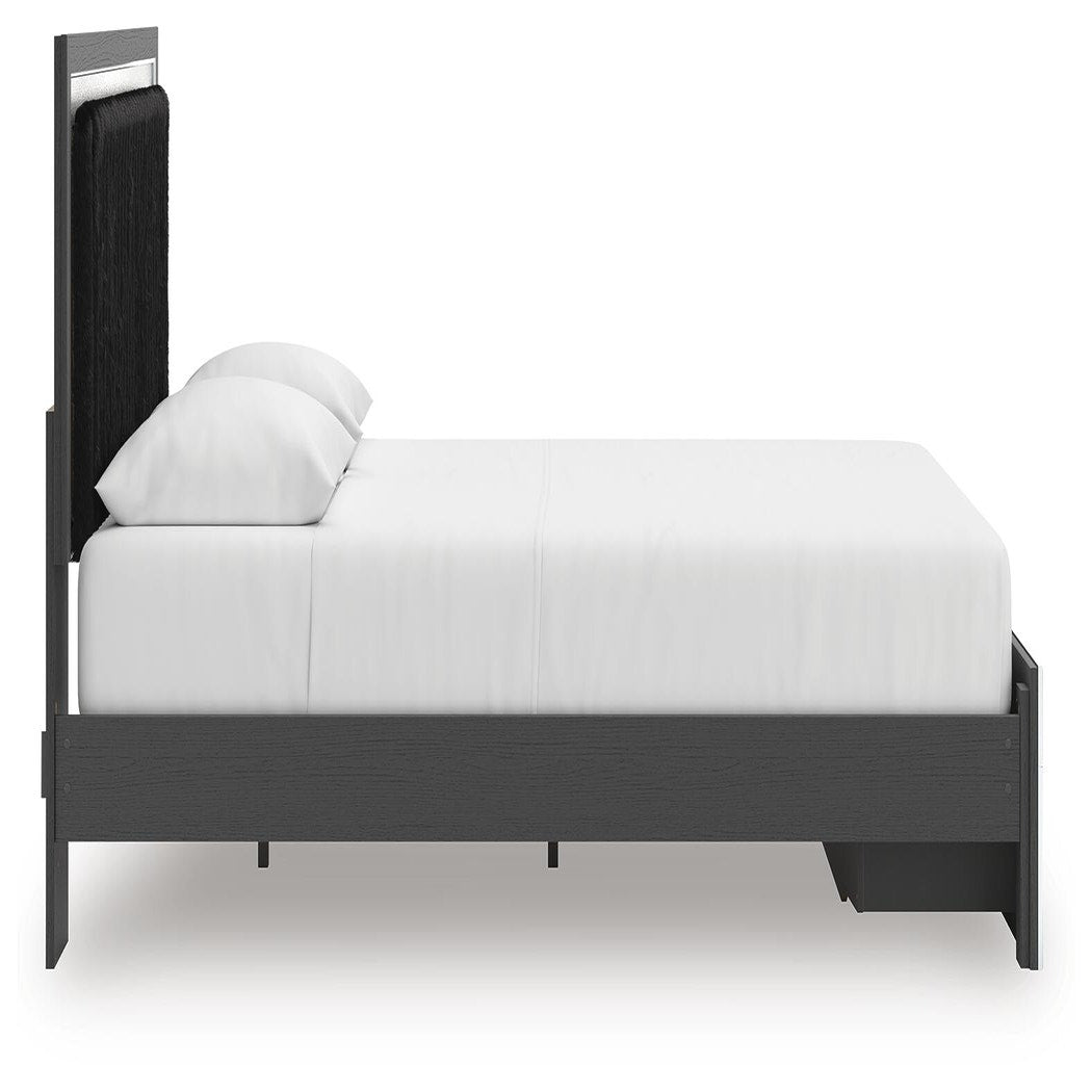 Zuraleus Queen Upholstered Panel Platform Storage Bed (PCB3380-SI) - Image 8