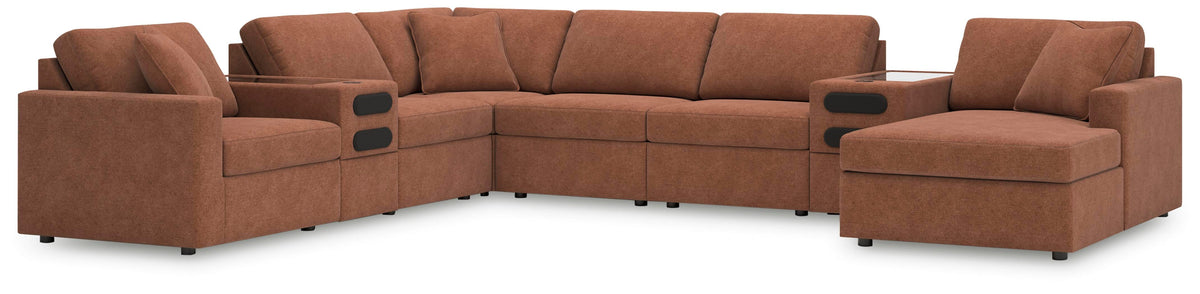 Modmax 8-Piece Sectional with Audio System and Chaise (92102-SI)