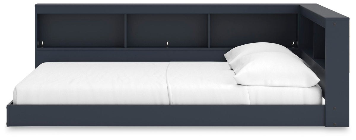 Simmenfort Bookcase Storage Bed (Youth) - Navy Blue  (EB1528-SI) - Image 6