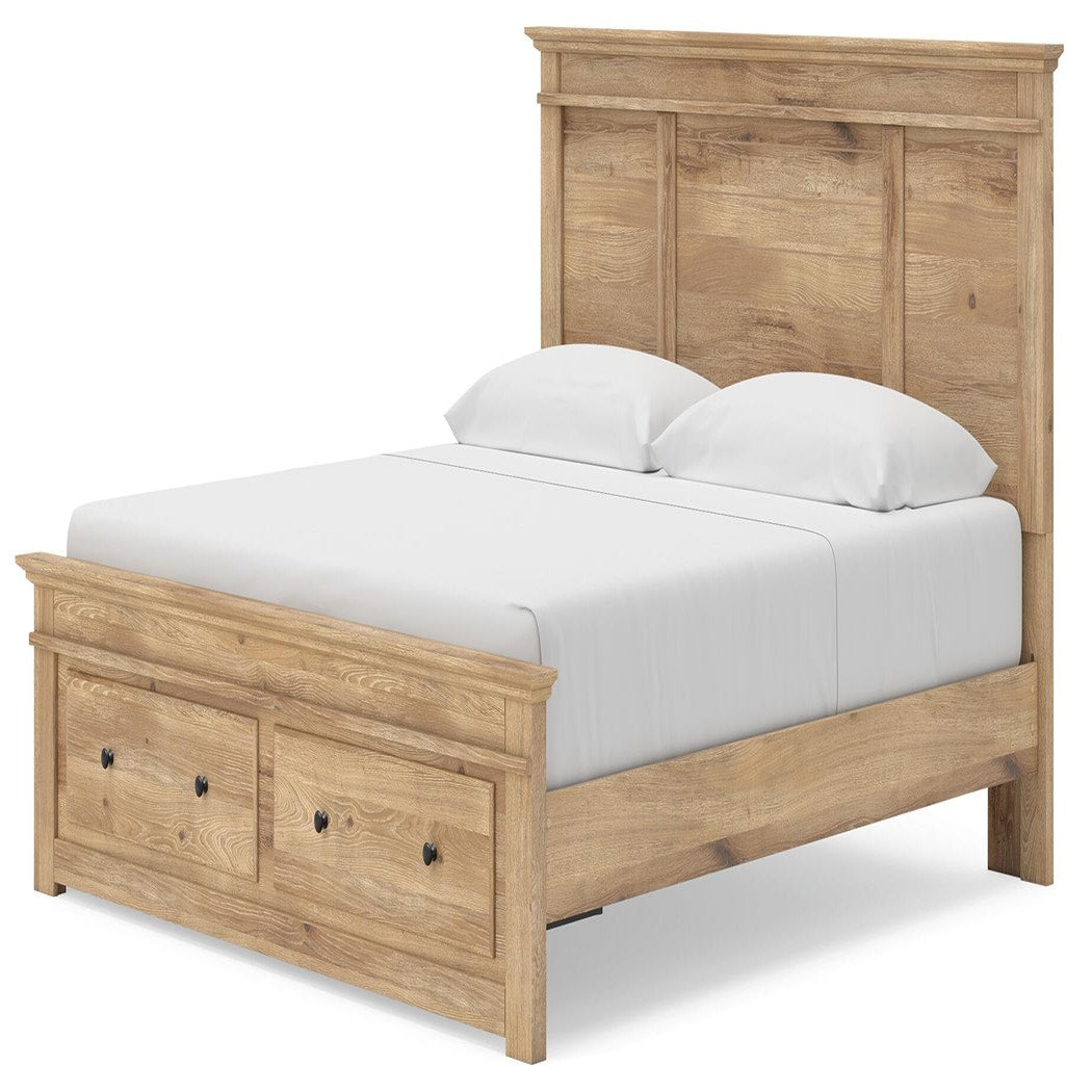Makidern King Panel Storage Bed (PCB1170-SI) - Image 3