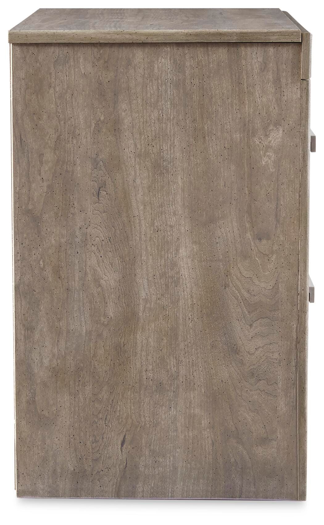Culverbach Panel Bed, Dresser, Mirror, Chest and Nightstand - Gray  (B070-SI) - Image 9