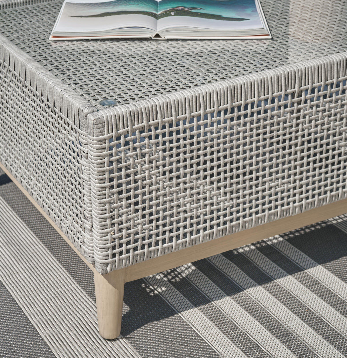 Seton Creek Outdoor Sofa with Cushion (P798-SI) - Image 59