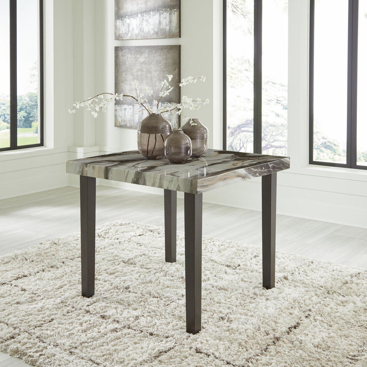 Jeshina Counter Height Dining Table and 4 Barstools (PCD581-SI) - Image 9