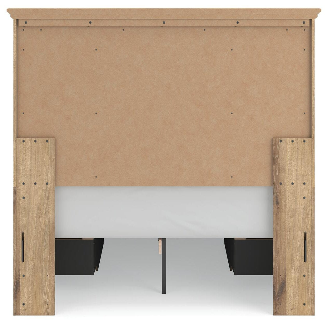 Makidern Queen Panel Storage Bed (PCB1170-SI) - Image 7