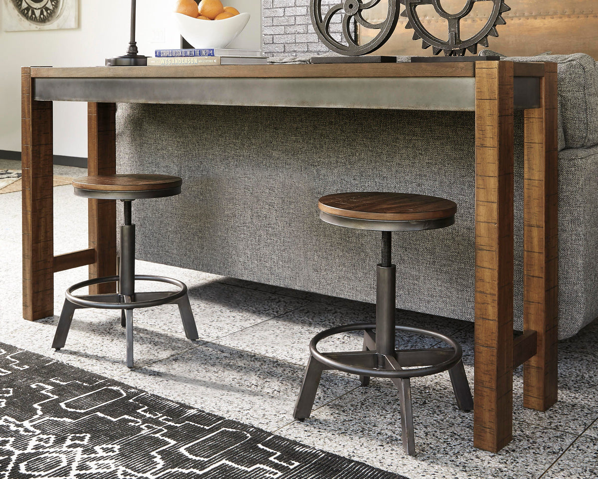Torjin Counter Height Dining Table and 2 Barstools (D440-SI) - Image 3