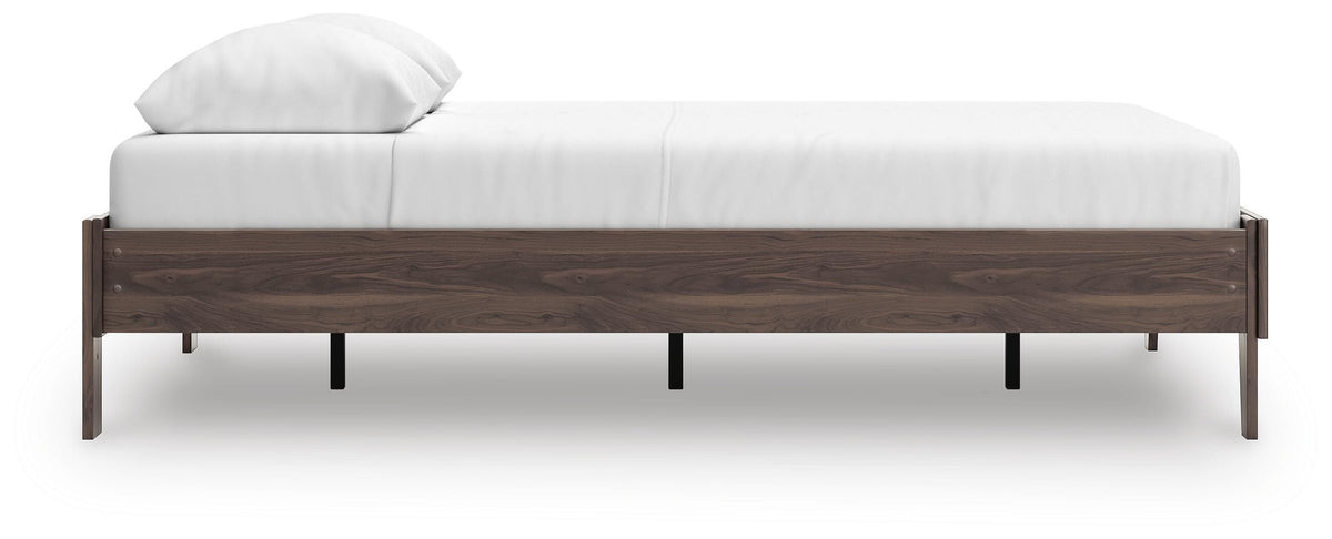 Calverson Platform Bed - Mocha  (EB3660-SI) - Image 17