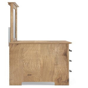 Makidern King Panel Bed, Dresser, Mirror and 2 Nightstands (PCB1170-SI) - Image 5