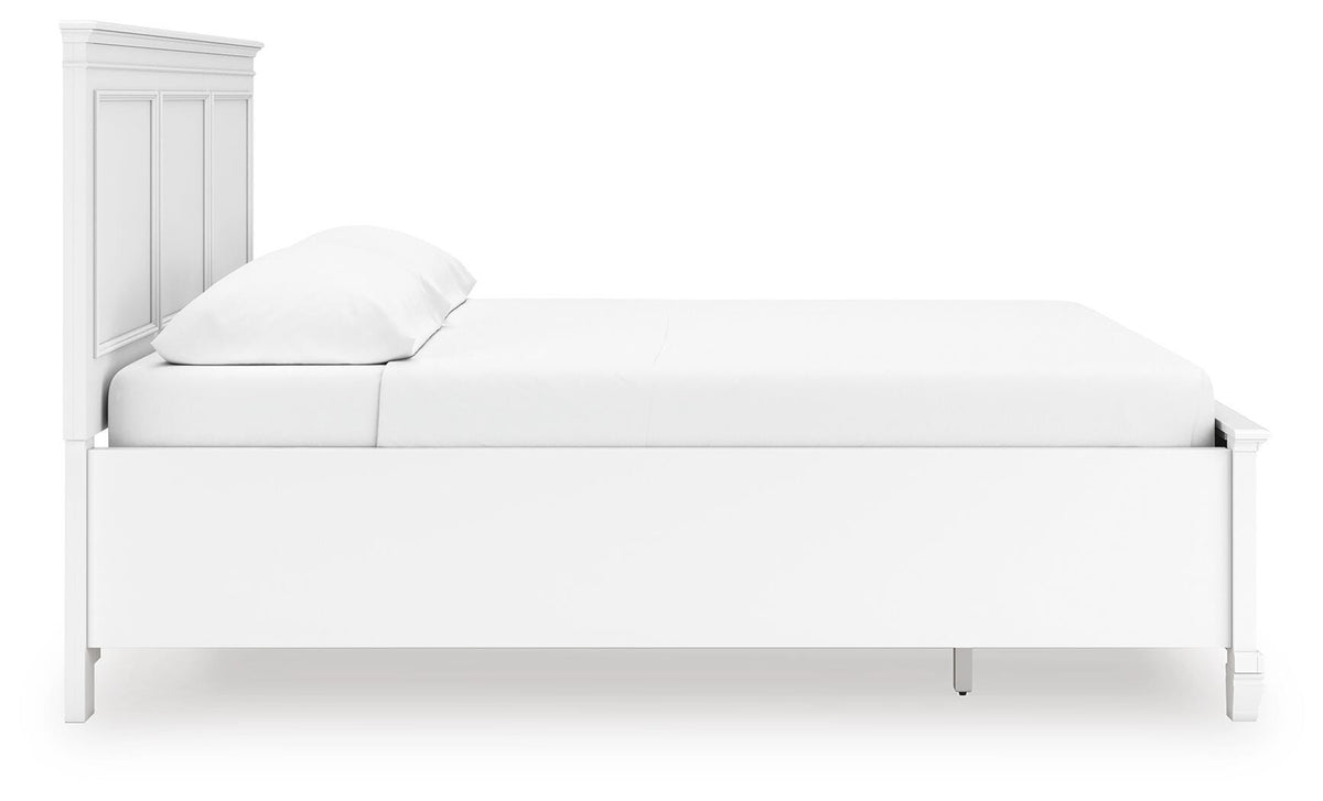 Fortman Panel Storage Bed - White  (B680-SI) - Image 6