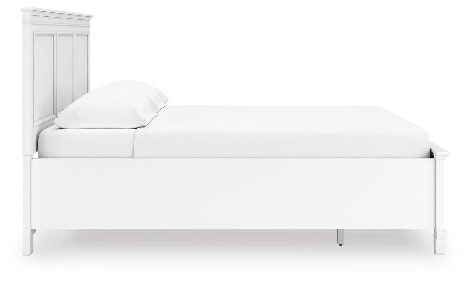 Fortman Panel Storage Bed - White  (B680-SI) - Image 6
