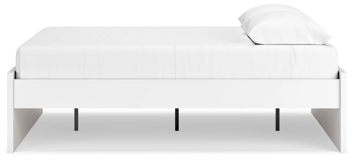 Onita Platform Bed - White  (EB9630-SI) - Image 6