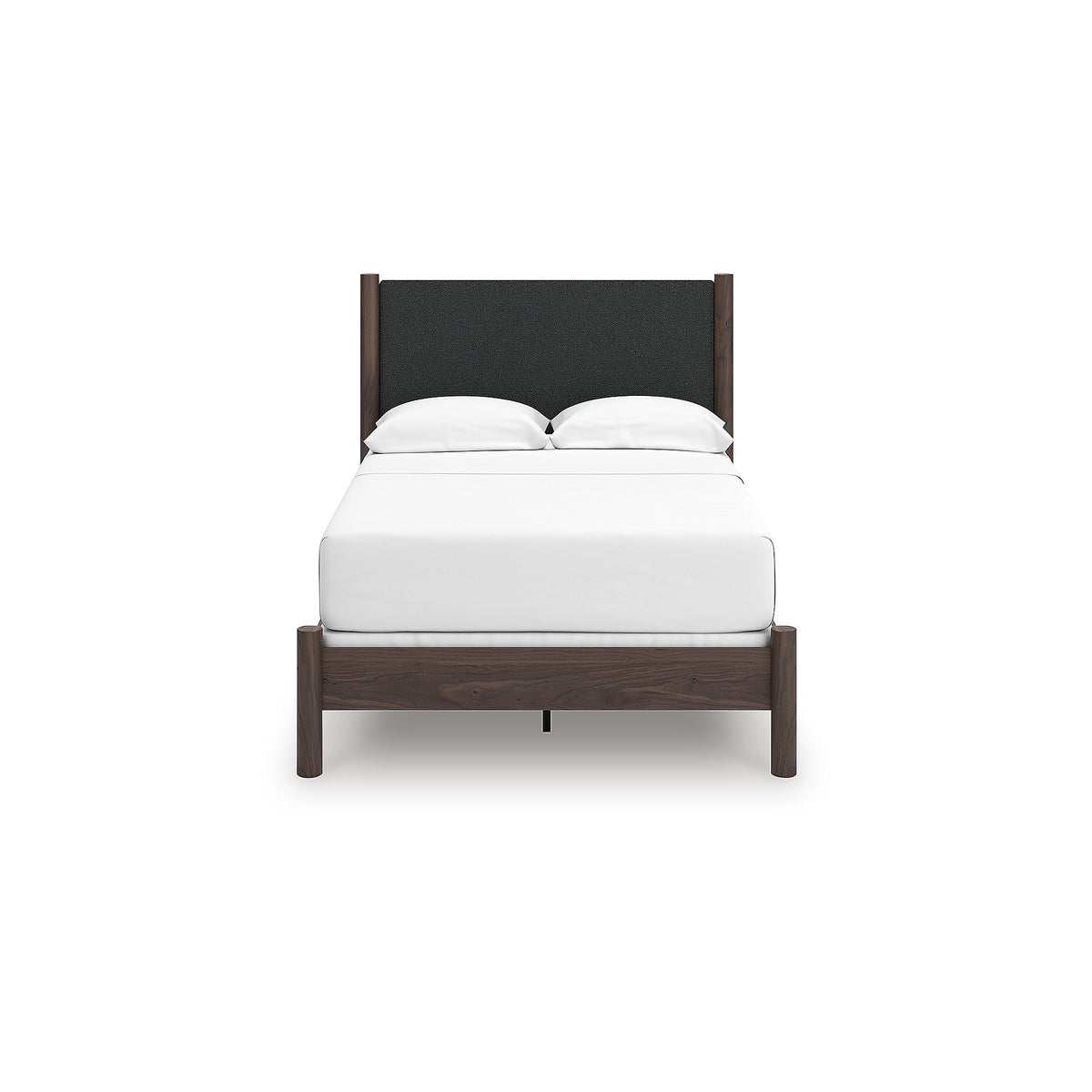Pamytta Full Upholstered Panel Bed, Dresser and Mirror (PCB2614-SI) - Image 9