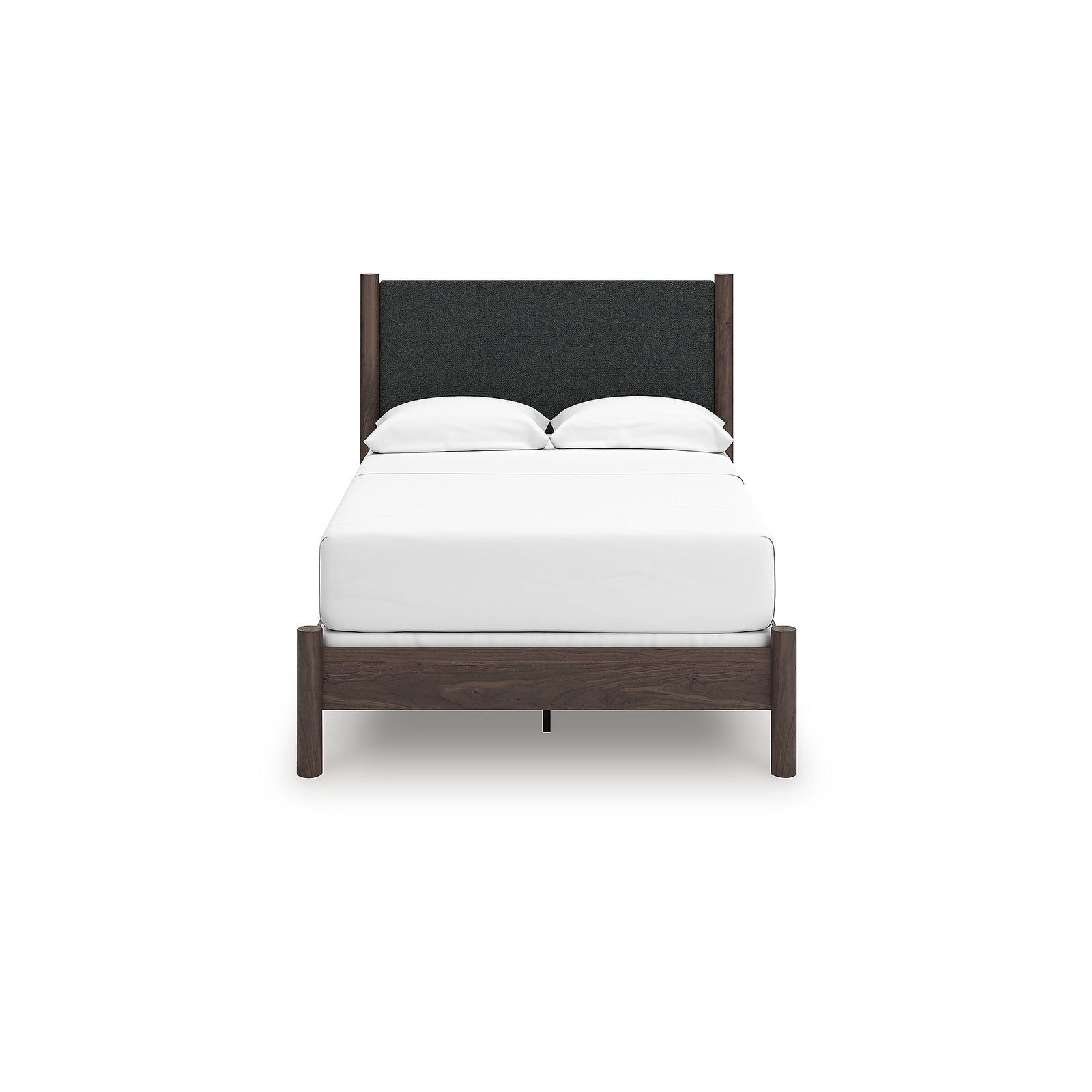 Pamytta Full Upholstered Panel Bed, Dresser and Mirror (PCB2614-SI) - Image 9