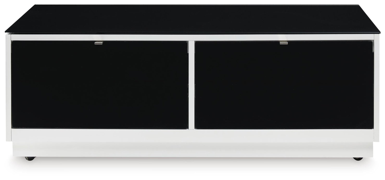 Gardoni Coffee Table - White/Black  (T756-SI) - Image 3