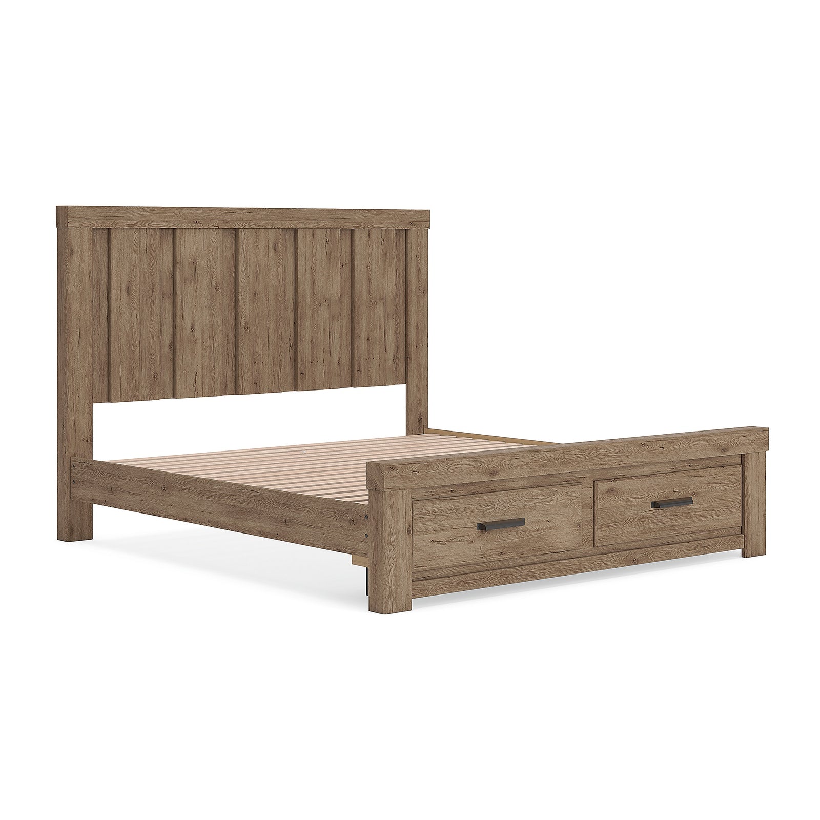 Oliandon King Panel Storage Bed (PCB2844-SI) - Image 2