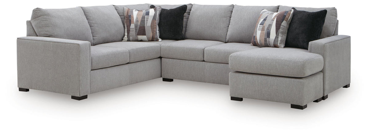 Lakepoint 2-Piece Sectional with Chaise (66804-SI)