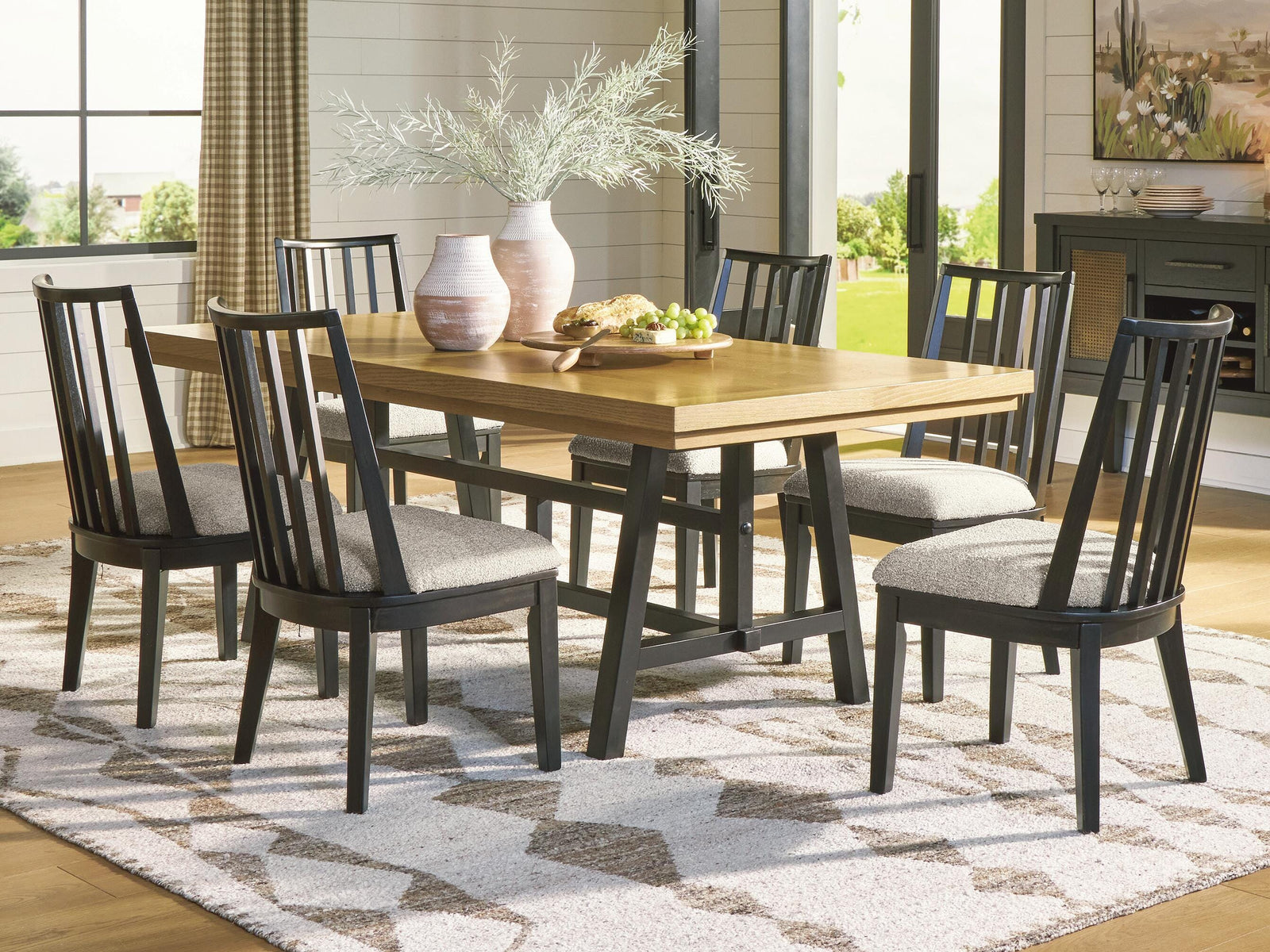 Galliden Dining Set (D841-SI) - Image 2
