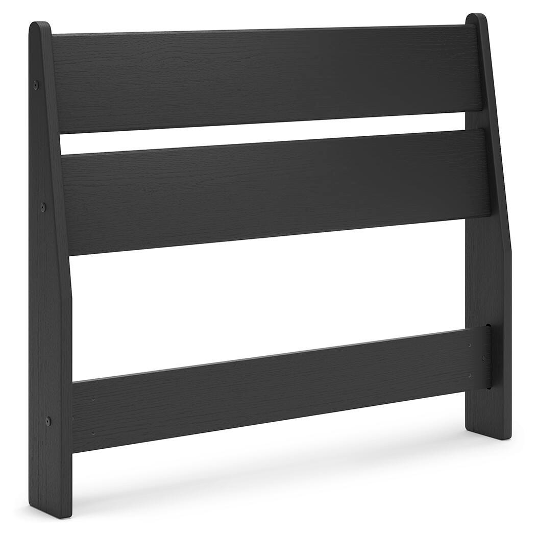 Socalle Panel Headboard - Black  (EB1865-SI)