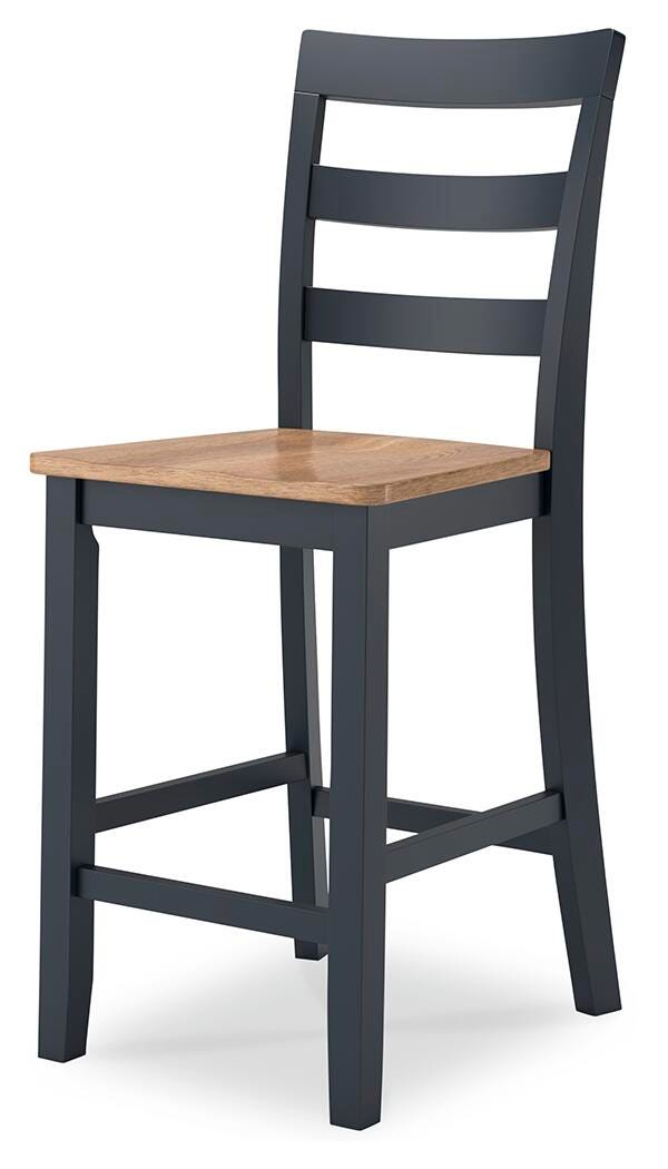Gesthaven Counter Height Dining Table and 4 Barstools (D399-SI) - Image 2