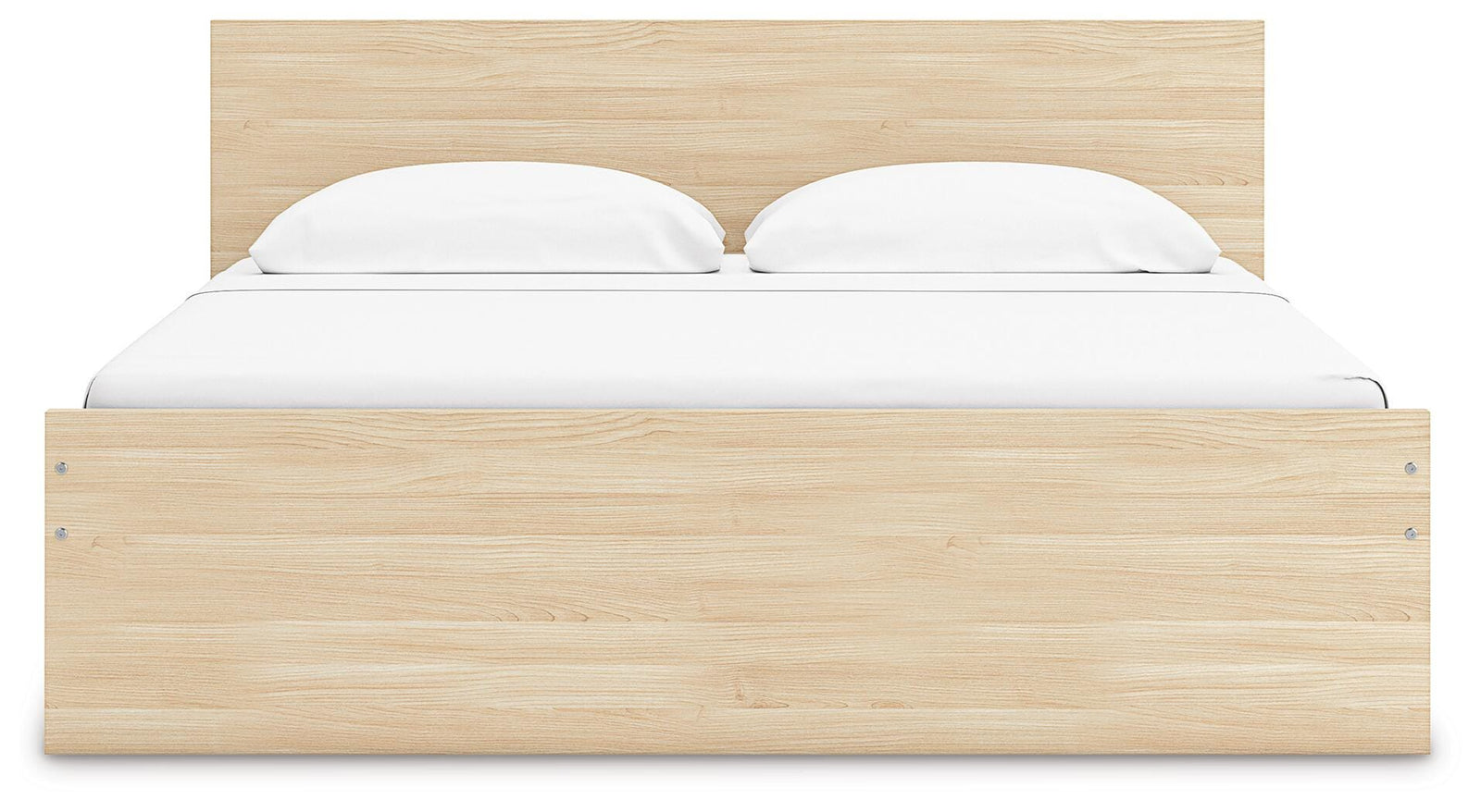Onita Panel Platform Bed with 2 Side Storage - Natural  (EB9632-SI) - Image 5