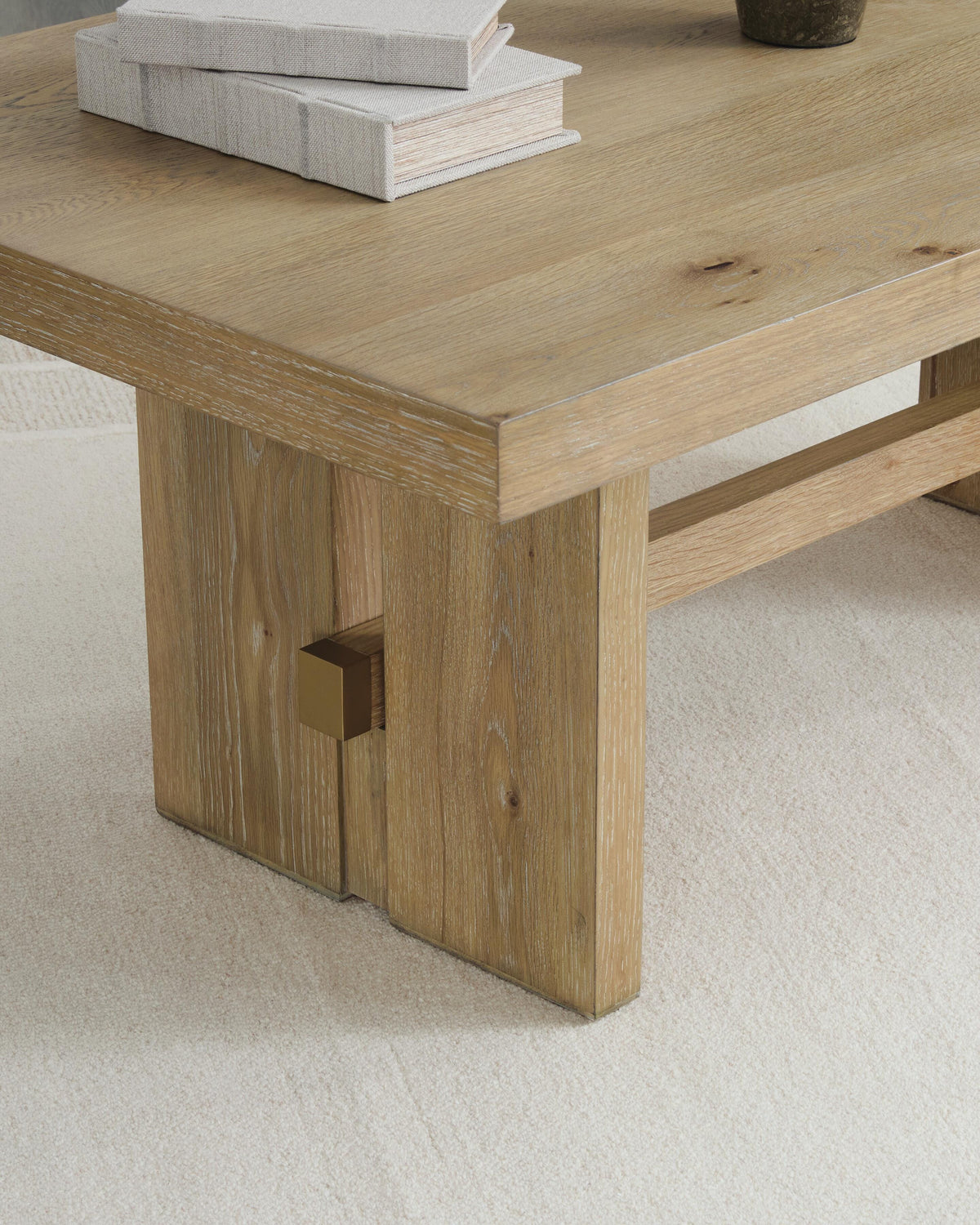 Crendlin Coffee Table - Light Brown  (T537-SI) - Image 5