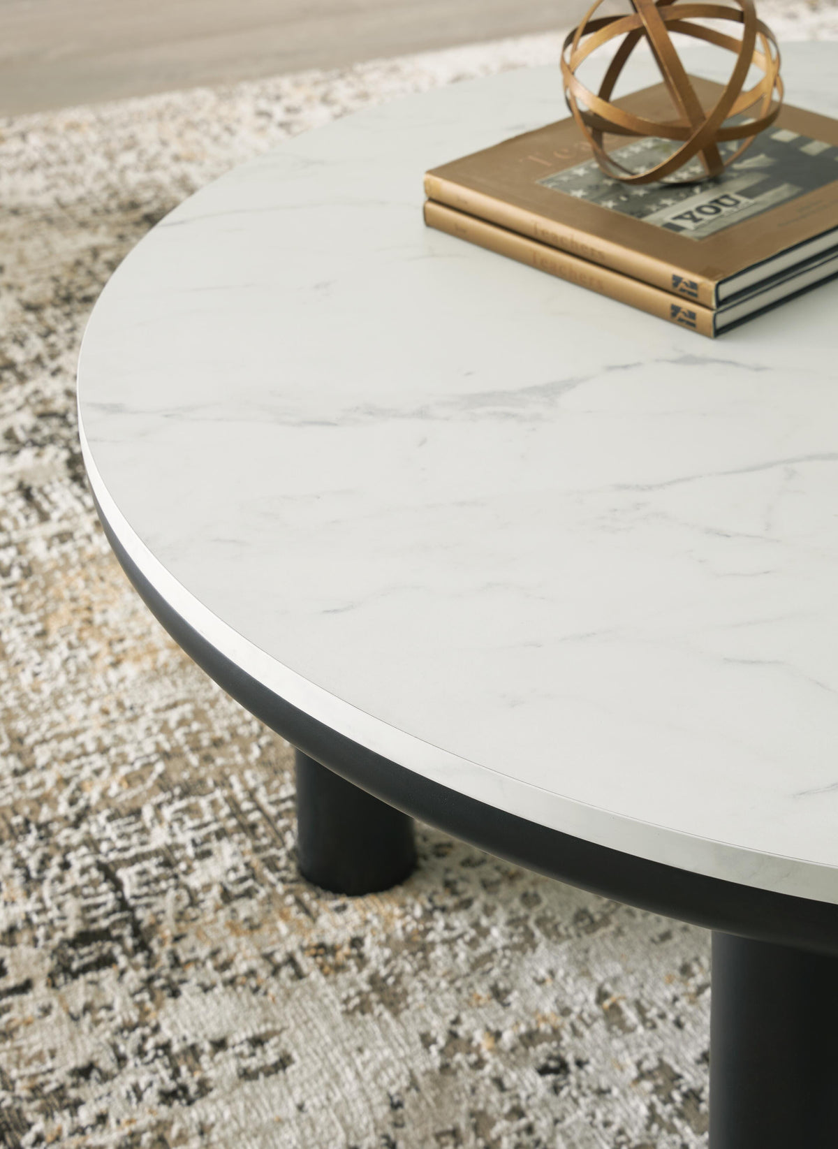 Xandrum Table (Set of 3) - Black/White  (T159-SI) - Image 6