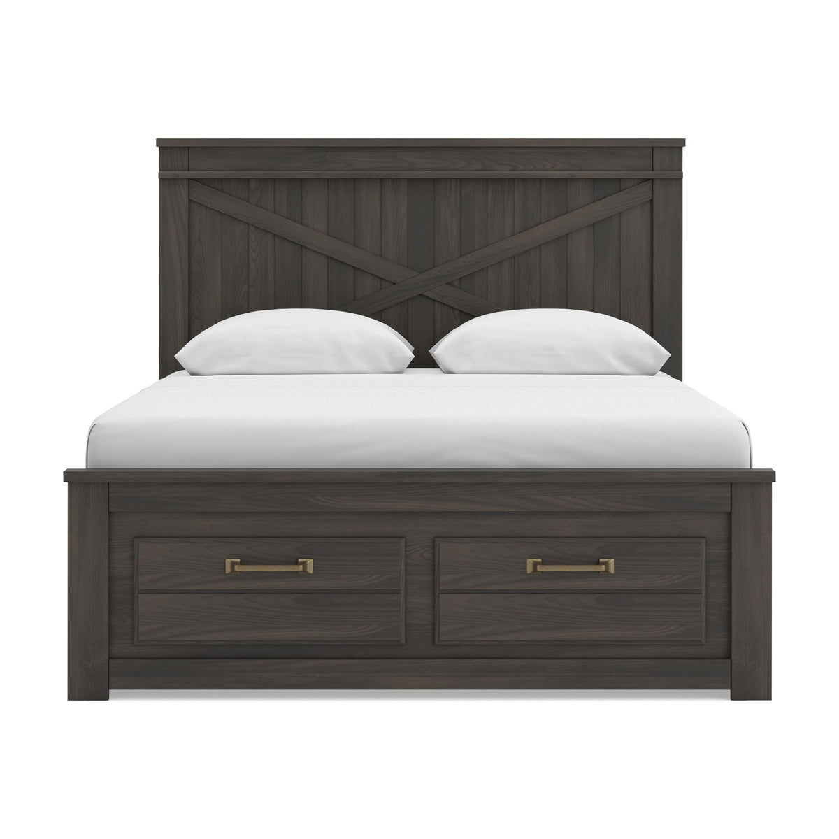 Vonitta Bay Queen Panel Storage Bed (PCB2648-SI) - Image 6