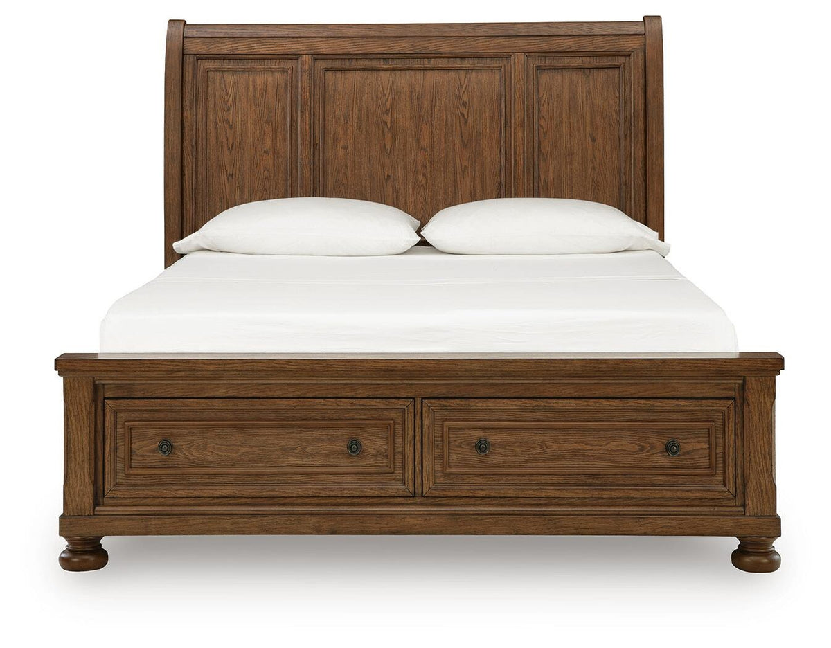 Zackaryn Queen Sleigh Storage Bed (PCB807-SI) - Image 3