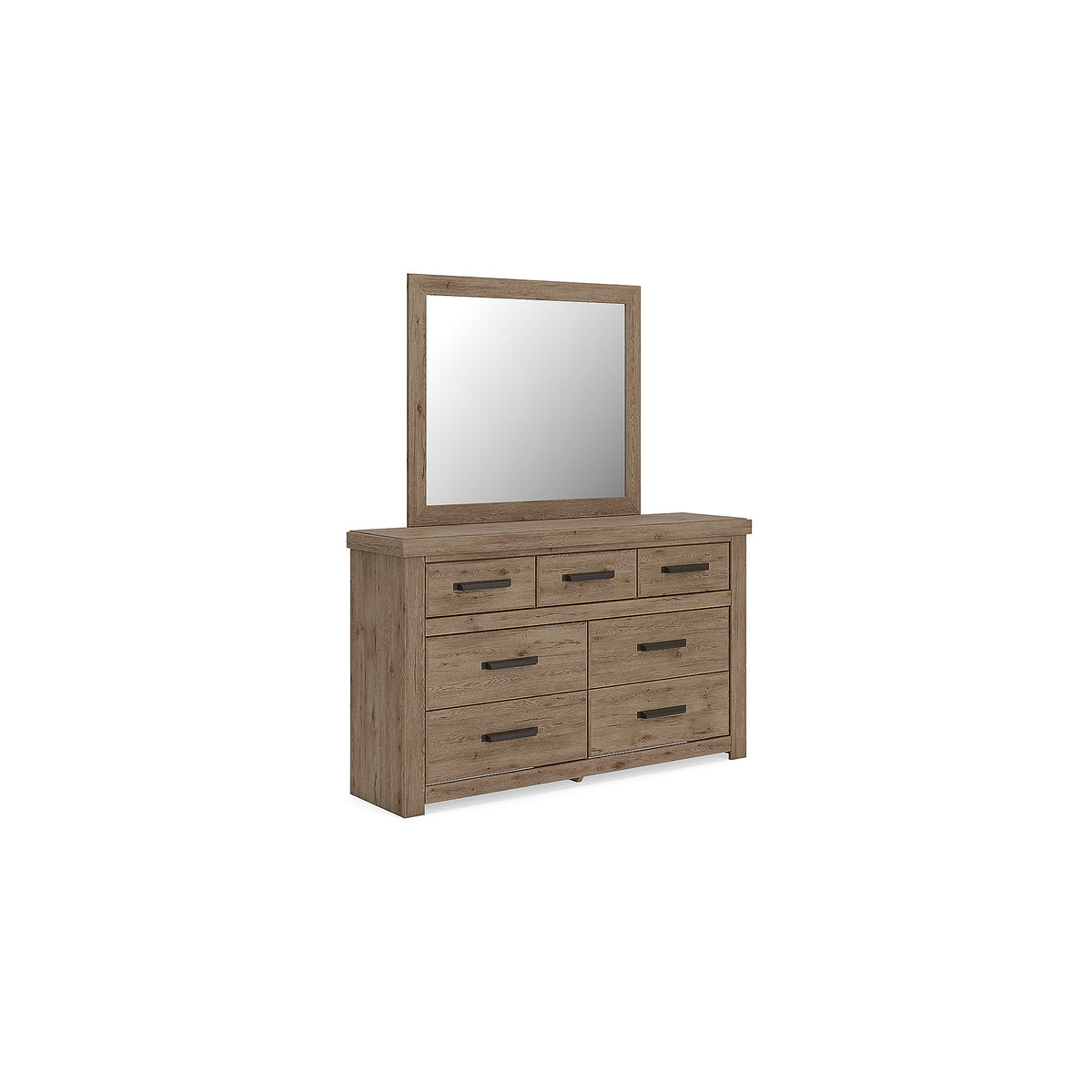 Oliandon Dresser and Mirror (PCB2844-SI) - Image 4