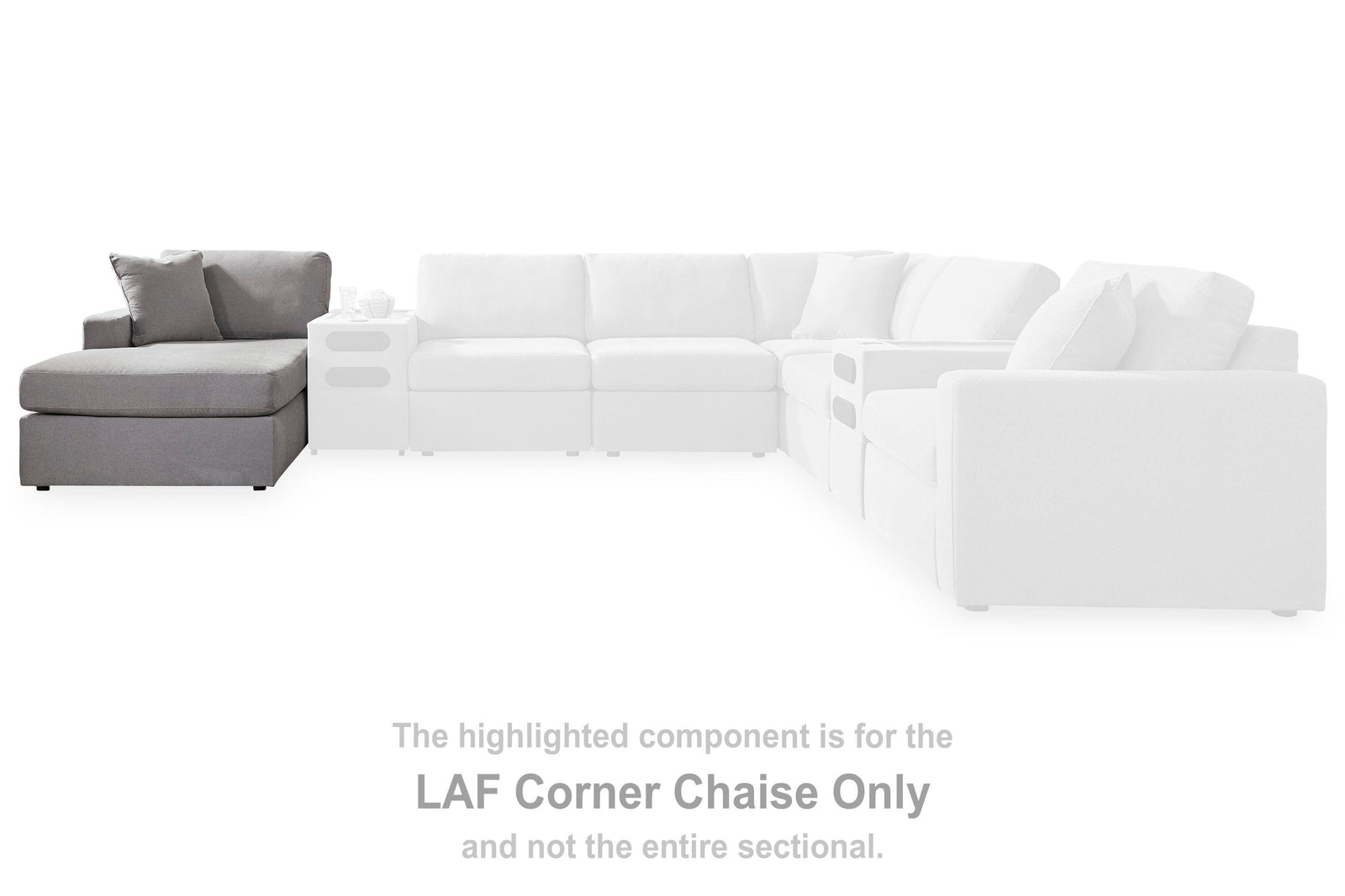 Modmax 6-Piece Sectional with Chaise and Ottoman (92104-SI) - Image 18