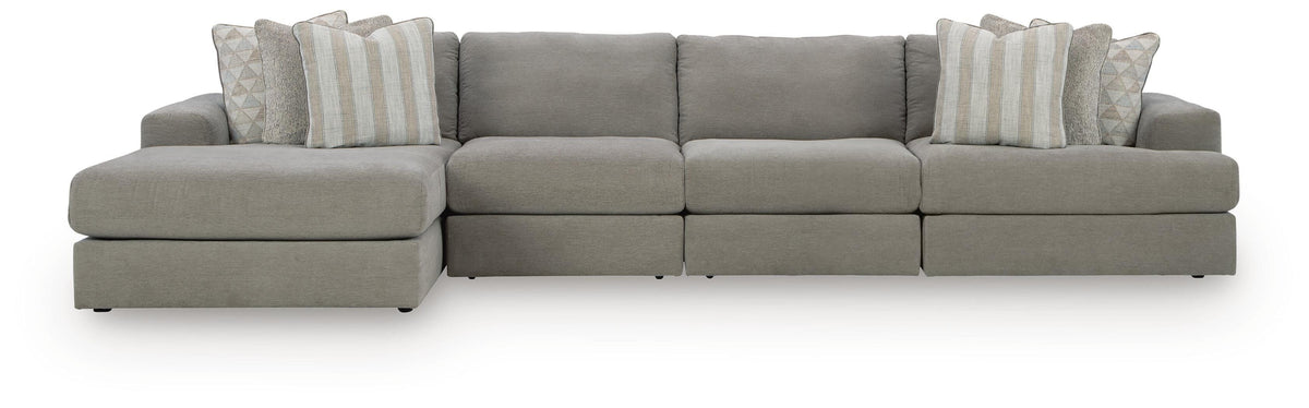 Avaliyah 4-Piece Sectional with Chaise (58103-SI)