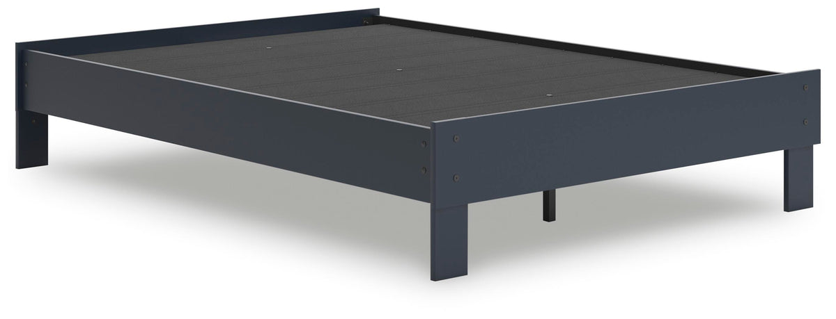 Simmenfort Platform Bed (Youth) - Navy Blue  (EB1528-SI) - Image 3