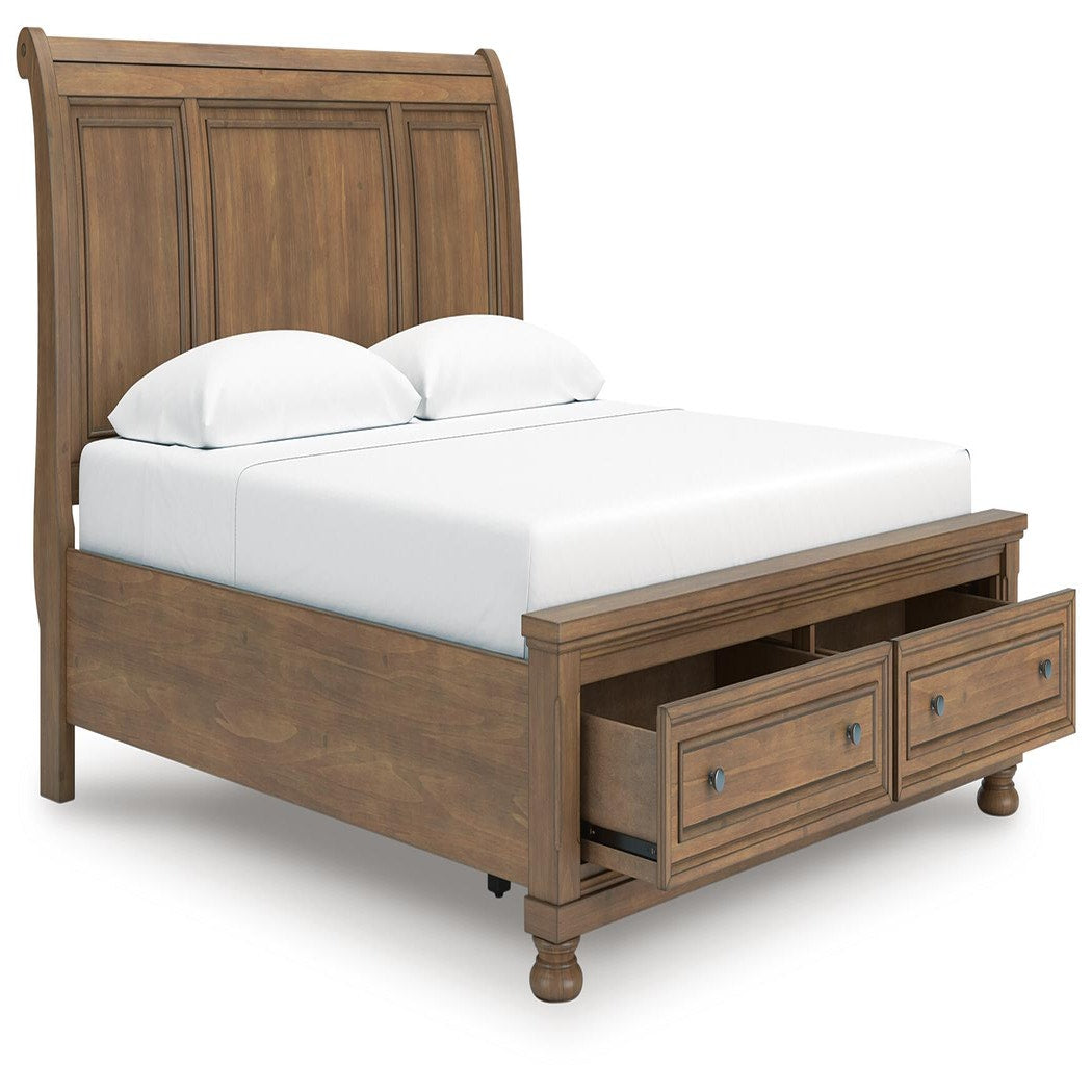 Feddinger King Storage Sleigh Bed (PCB779-SI) - Image 3