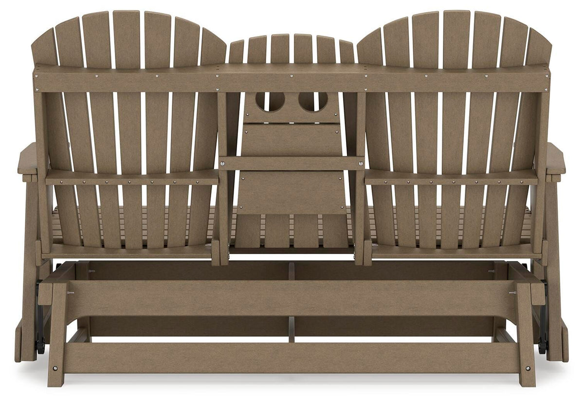 Hyland Wave Outdoor Glider Loveseat (P114-SI) - Image 5