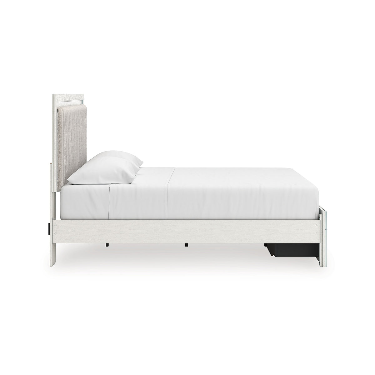 Zuraleus King Upholstered Panel Platform Storage Bed (PCB3381-SI) - Image 3