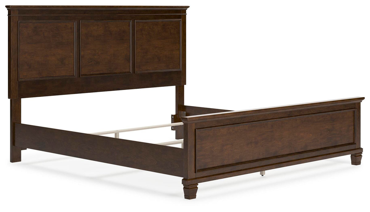 Danabrin Panel Bed, Dresser and Mirror - Brown  (B685-SI) - Image 11