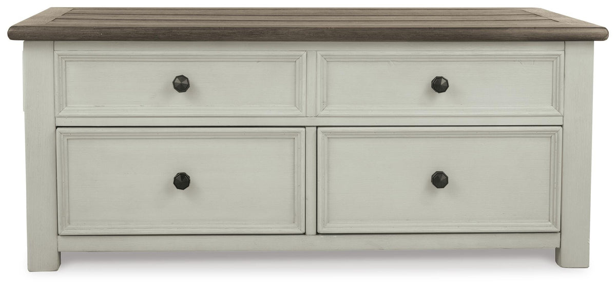 Bolanburg Coffee Table with End Table and Chairside End Table - Two-tone  (T637-SI) - Image 12