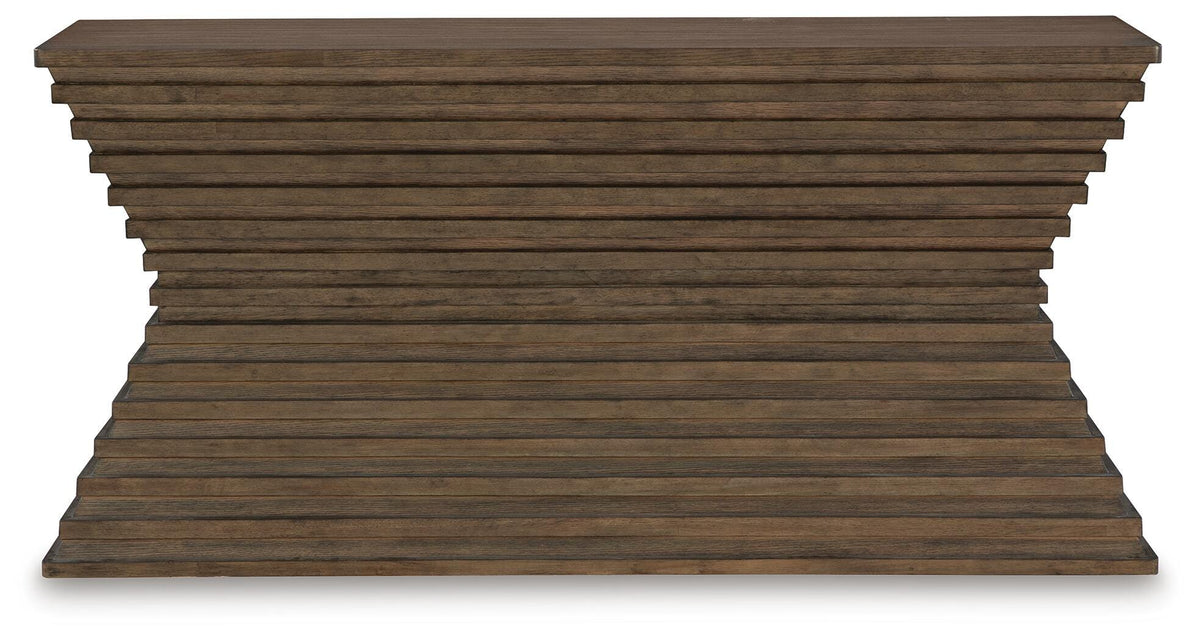 Hannodream Sofa Table - Warm Brown  (T821-SI) - Image 3