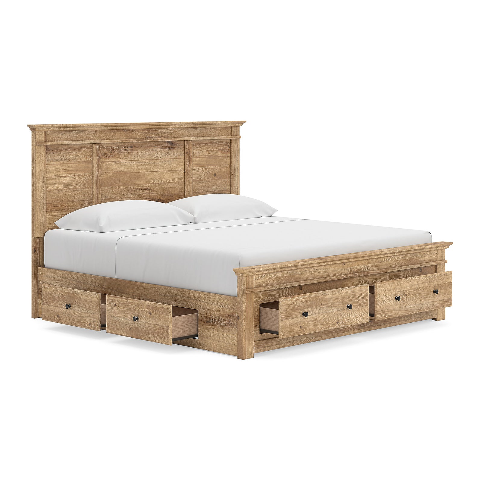 Makidern King Panel Storage Bed (PCB1170-SI) - Image 5