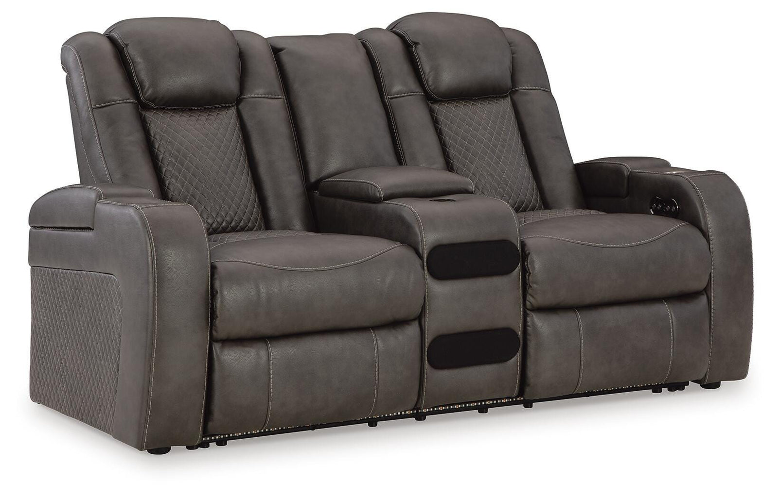 Fyne-Dyme Power Reclining Sofa, Loveseat and Recliner (36602-SI) - Image 3