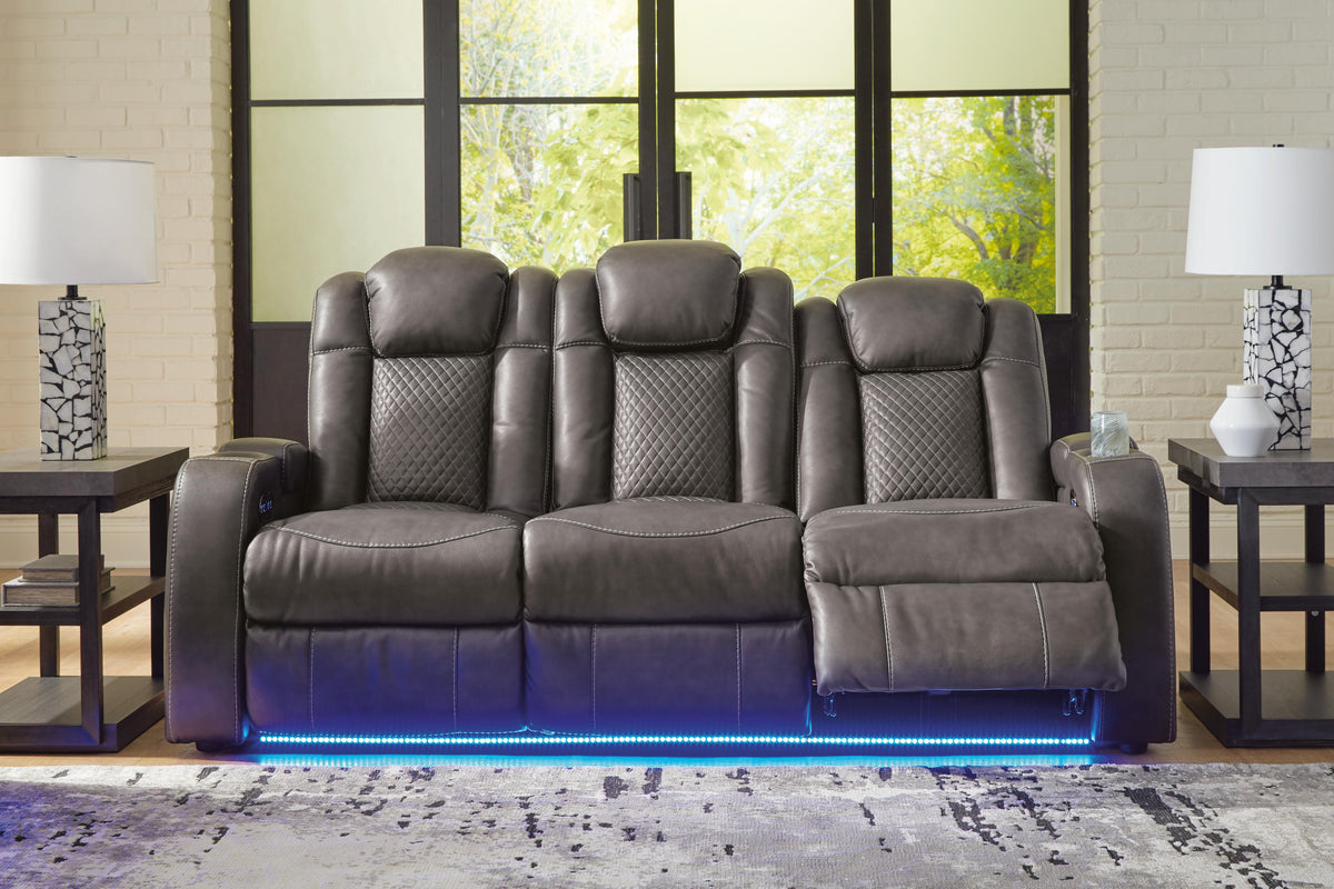 Fyne-Dyme Power Reclining Sofa, Loveseat and Recliner (36602-SI) - Image 23