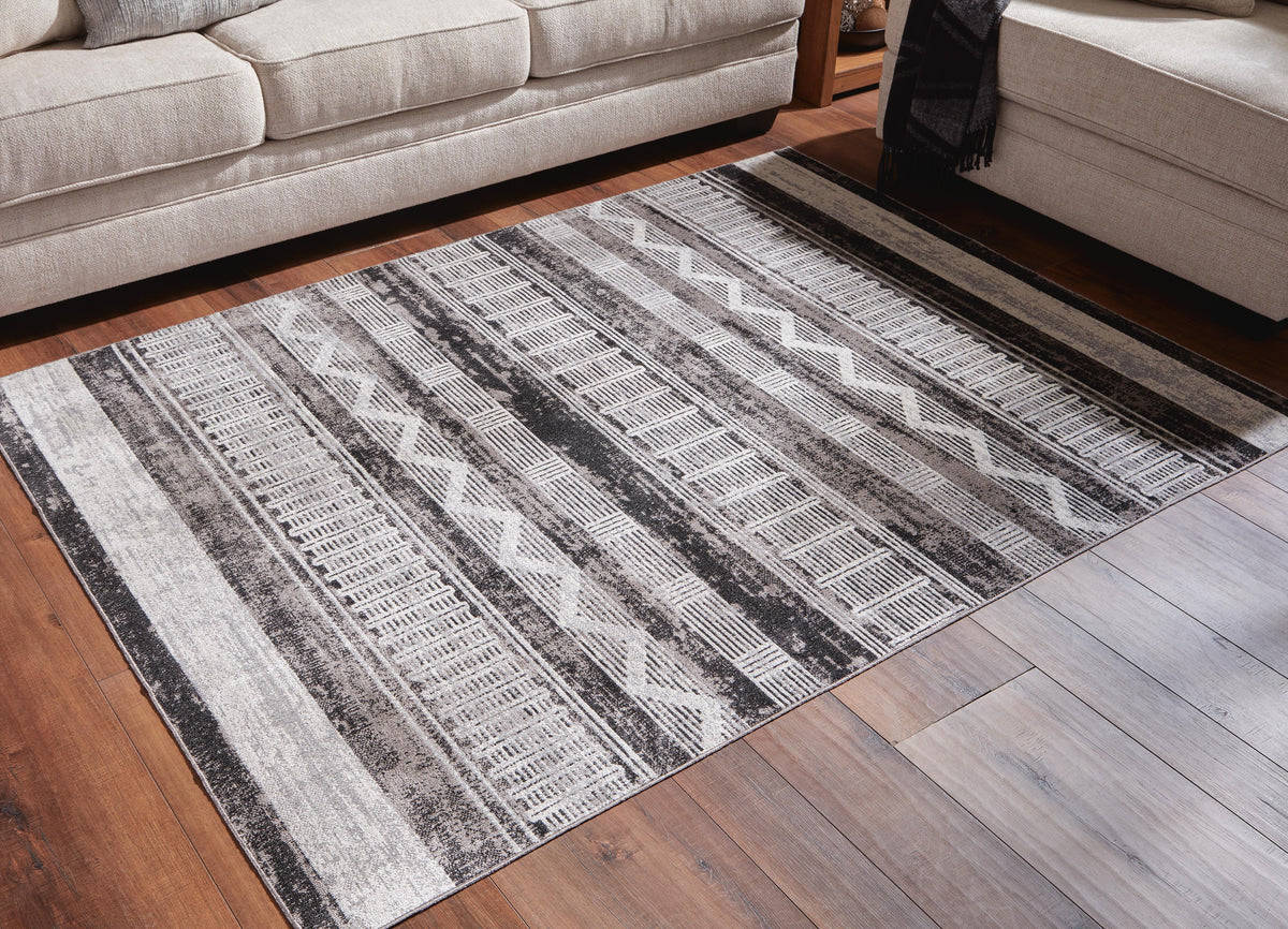 Henchester 5 x 7 Washable Rug (R40599-SI) - Image 2