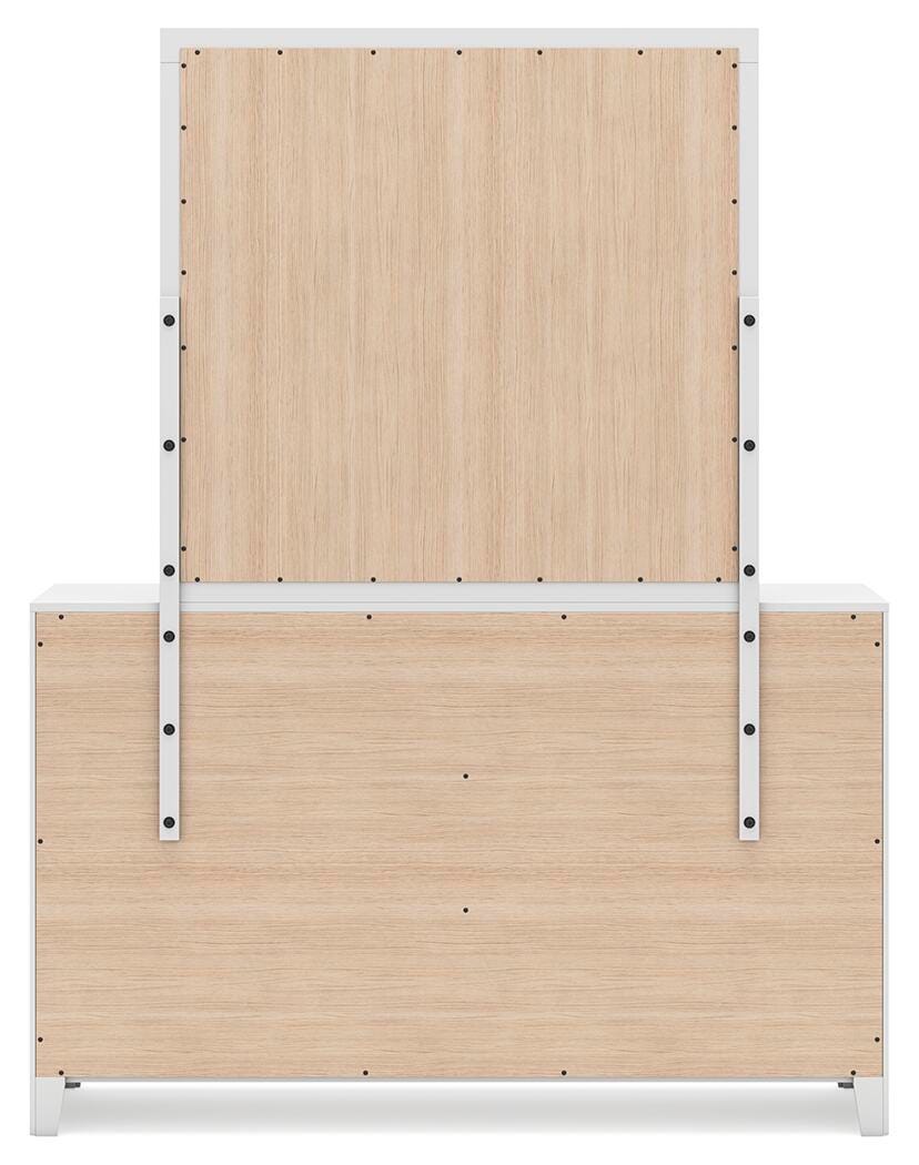 Binterglen Panel Bed, Dresser, Chest and 2 Nightstands (B427-SI) - Image 6