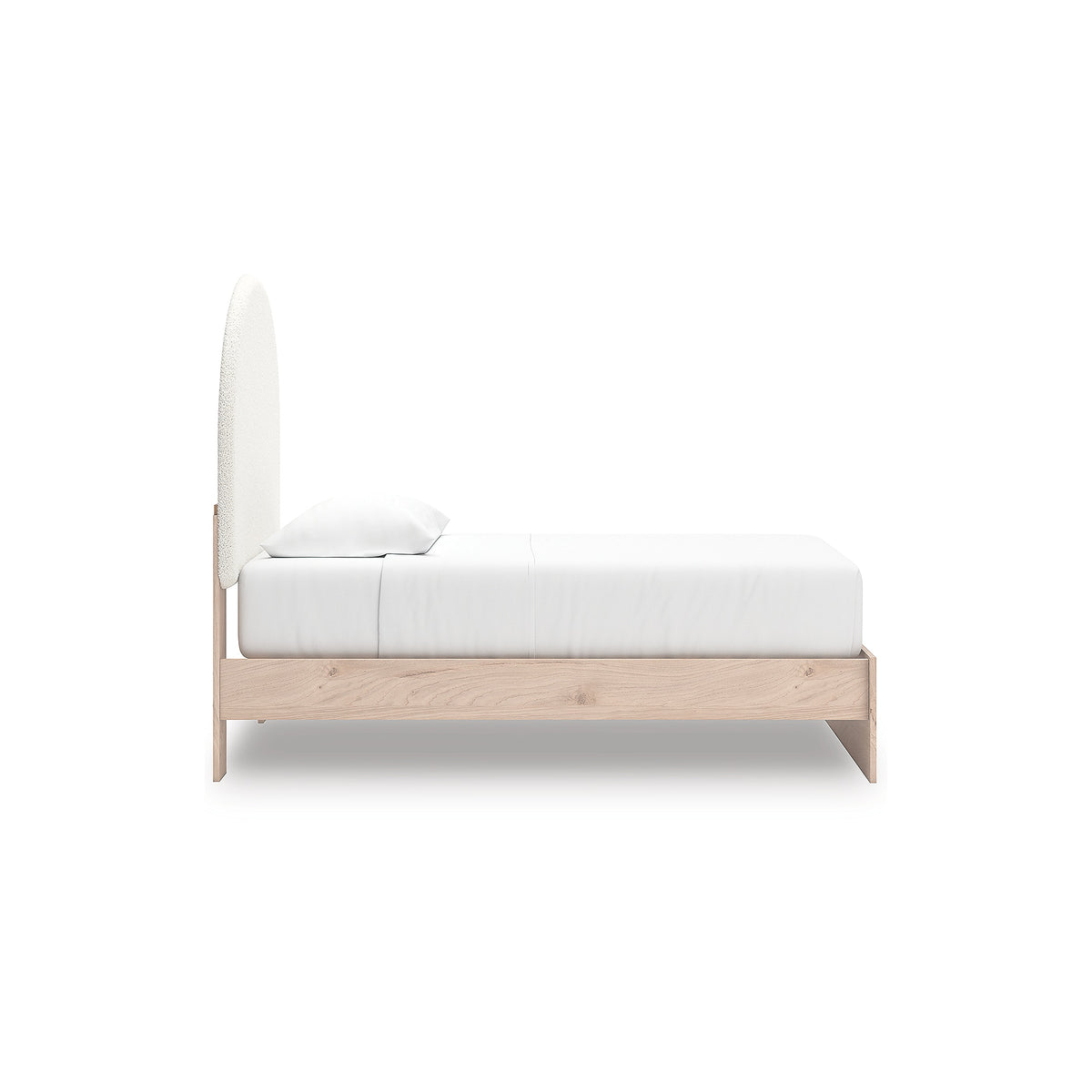Arloster Twin Upholstered Panel Bed, Dresser and Mirror (PCB1566-SI) - Image 11