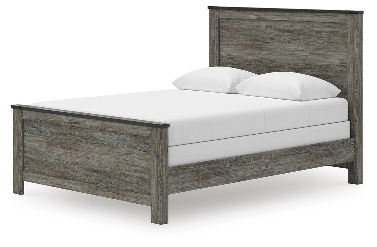 Frandern Panel Bed, Dresser and Mirror (B4480-SI) - Image 15