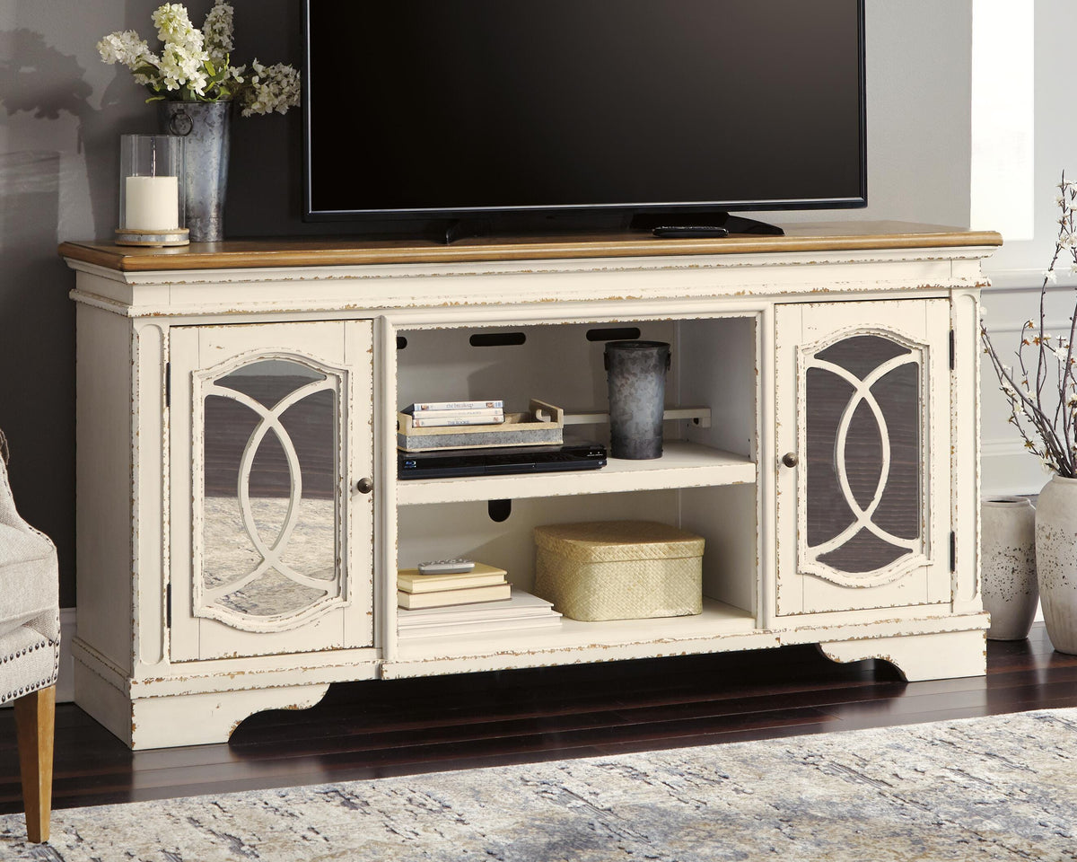 Realyn 74 TV Stand (W743-SI) - Image 2