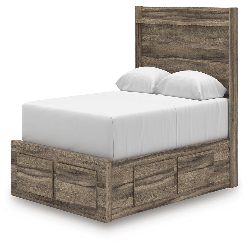 Elbrim Queen Panel Storage Bed, Dresser and Mirror (PCB2005-SI) - Image 16