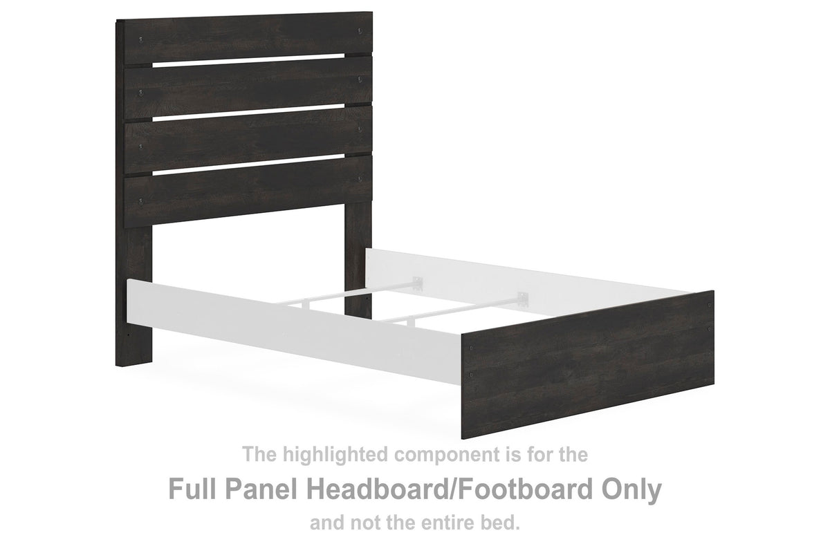 Hollivern King Panel Headboard/Footboard (PCB2108-SI) - Image 2