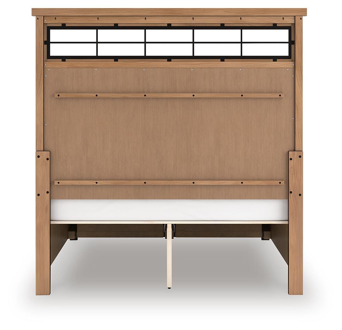 Taffenbrook Panel Storage Bed, Dresser and Mirror (B849-SI) - Image 13
